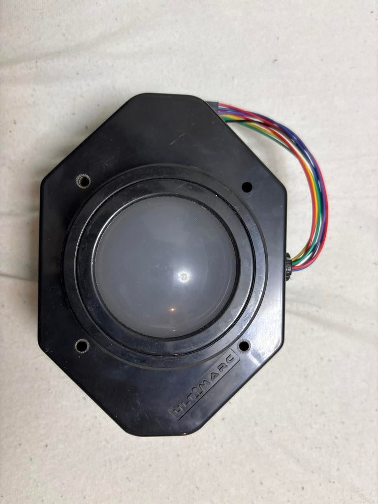 Ultimarc Trackball rgb - Arcade Gaming Accessoire, Computers en Software, Muizen, Rechtshandig, Muis, Gebruikt, Gaming muis