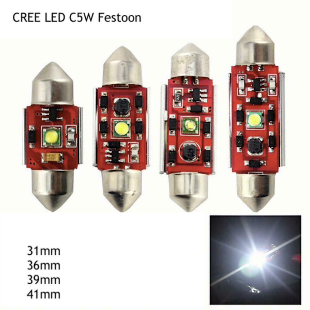 SMD LED C5W FESTOON BUISLEDLAMP WIT 36  of 39 MM, Ophalen of Verzenden, Nieuw, Overige automerken