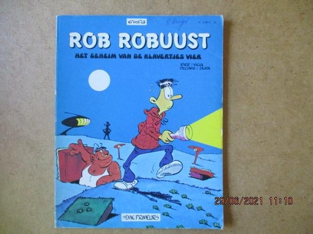 adv3789 rob robuust, Eén stripboek, Ophalen, Gelezen