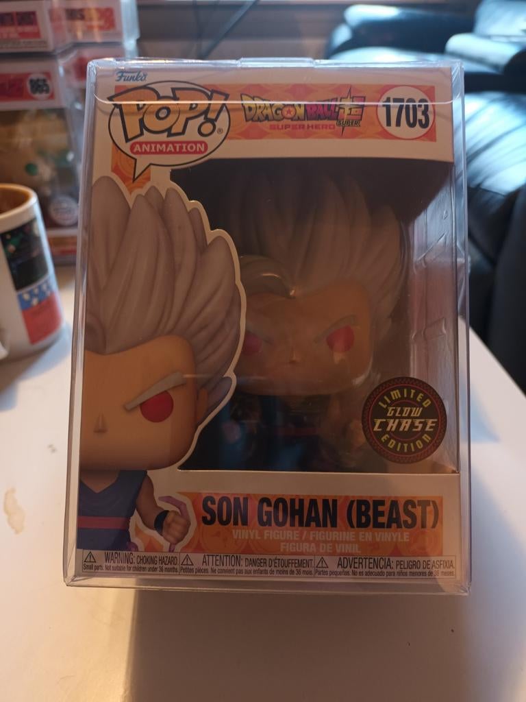 Funko pop Dragonball Super : Son Gohan (Beast) 1703, Ophalen of Verzenden, Zo goed als nieuw
