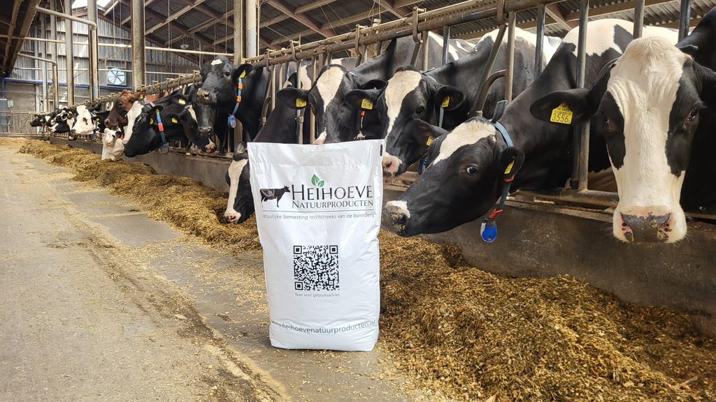 Gedroogde koemest gehygiëniseerd recht van de boerderij, Ophalen of Verzenden, Mest