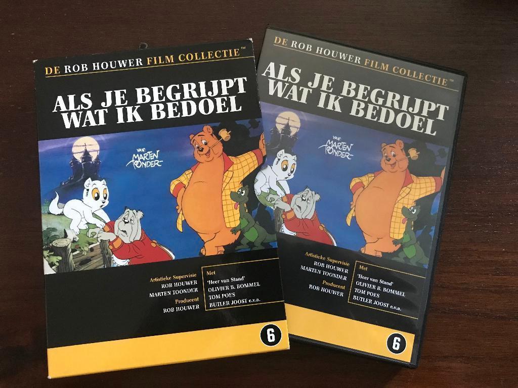 Als je Begrijpt wat ik Bedoel DVD ( Rob Houwer Collectie ), Cd's en Dvd's, Dvd's | Nederlandstalig, Ophalen of Verzenden, Zo goed als nieuw