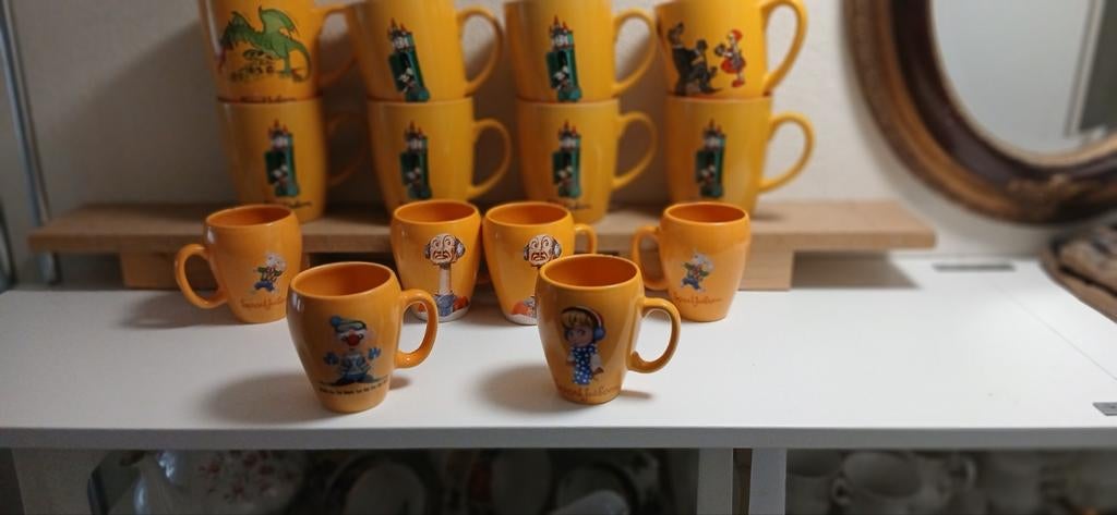 Chocomel Bekers, Ophalen of Verzenden, Zo goed als nieuw, Overige stijlen, Kop(pen) en/of Schotel(s)