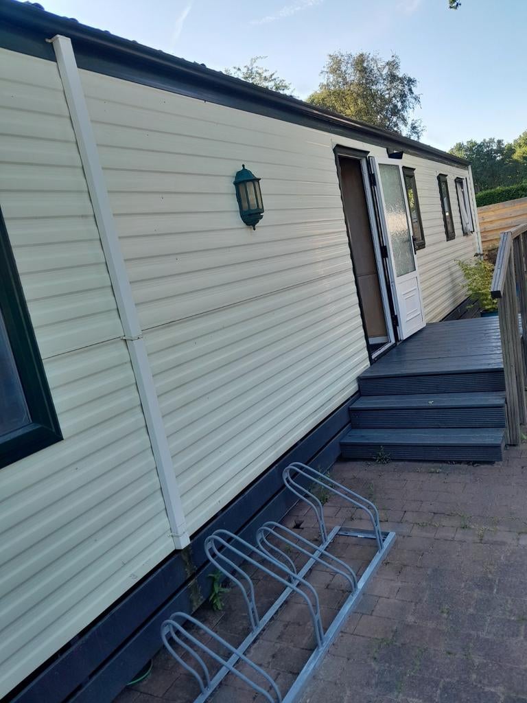 Stacaravan Willerby Aspen 3 slaapkamers camping wedderbergen, Caravans en Kamperen, Particulier, Rondzit, Koelkast