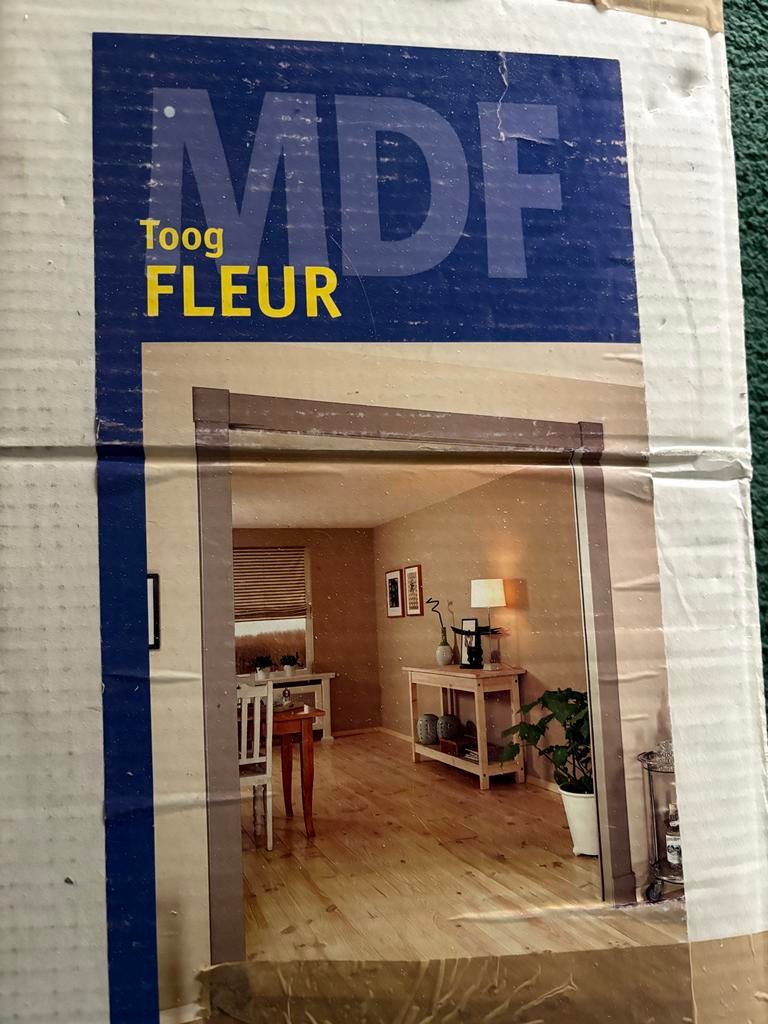 Nieuwe MDF Toog - Fleur Design, Doe-het-zelf en Verbouw, Deuren en Horren, Nieuw, Overige typen, 200 tot 215 cm, 120 cm of meer