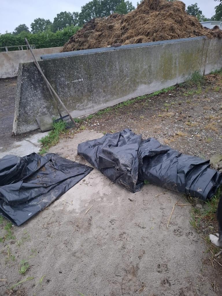 Landbouw plastic, Doe-het-zelf en Verbouw, Zeil en Folie, Ophalen, 15 m² of meer, Zeil