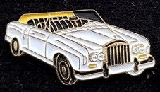 Rolls Royce pin met open dak, Verzenden, Nieuw, Transport, Speldje of Pin