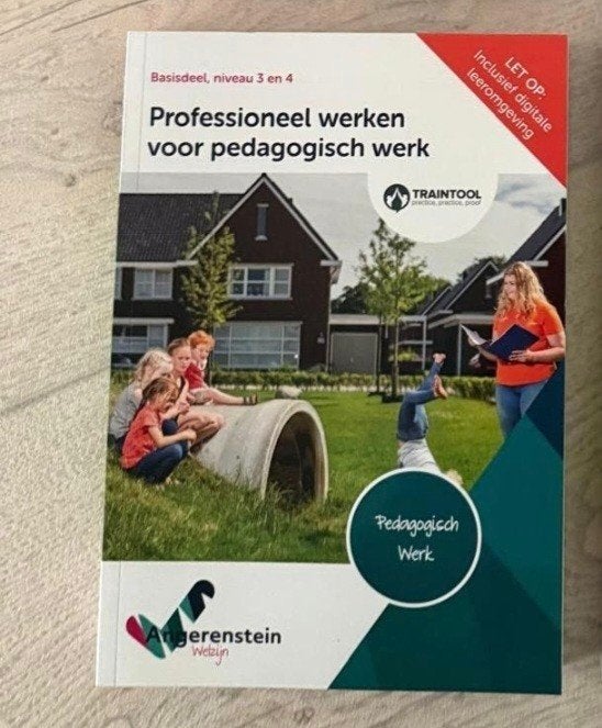 Professioneel werken voor pedagogisch werk -, Boeken, Ophalen of Verzenden, Zo goed als nieuw, MBO, Gamma