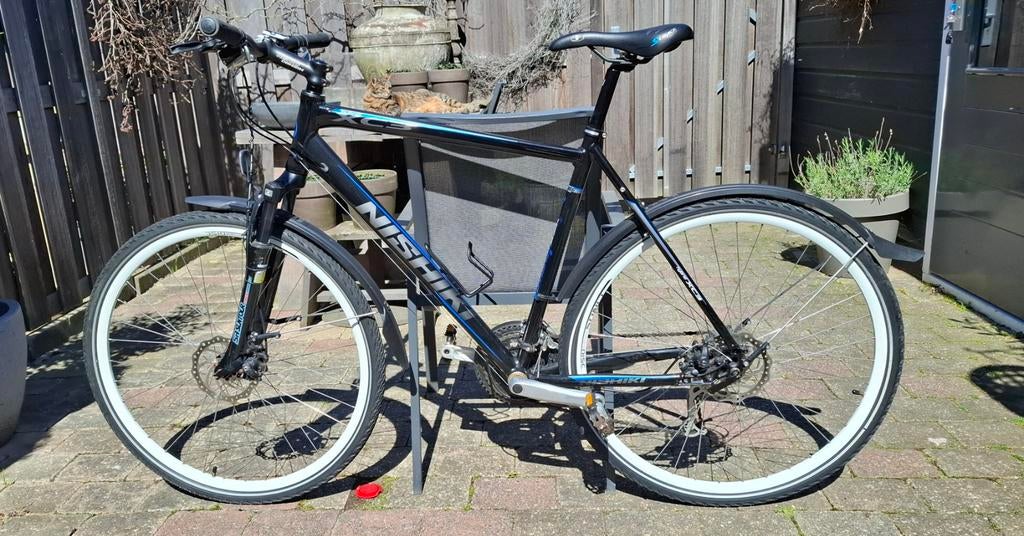 Hybride fiets Nishiki XC3 framemaat Large Lees beschrijving!, Ophalen, Gebruikt, Meer dan 20 versnellingen, Overige merken