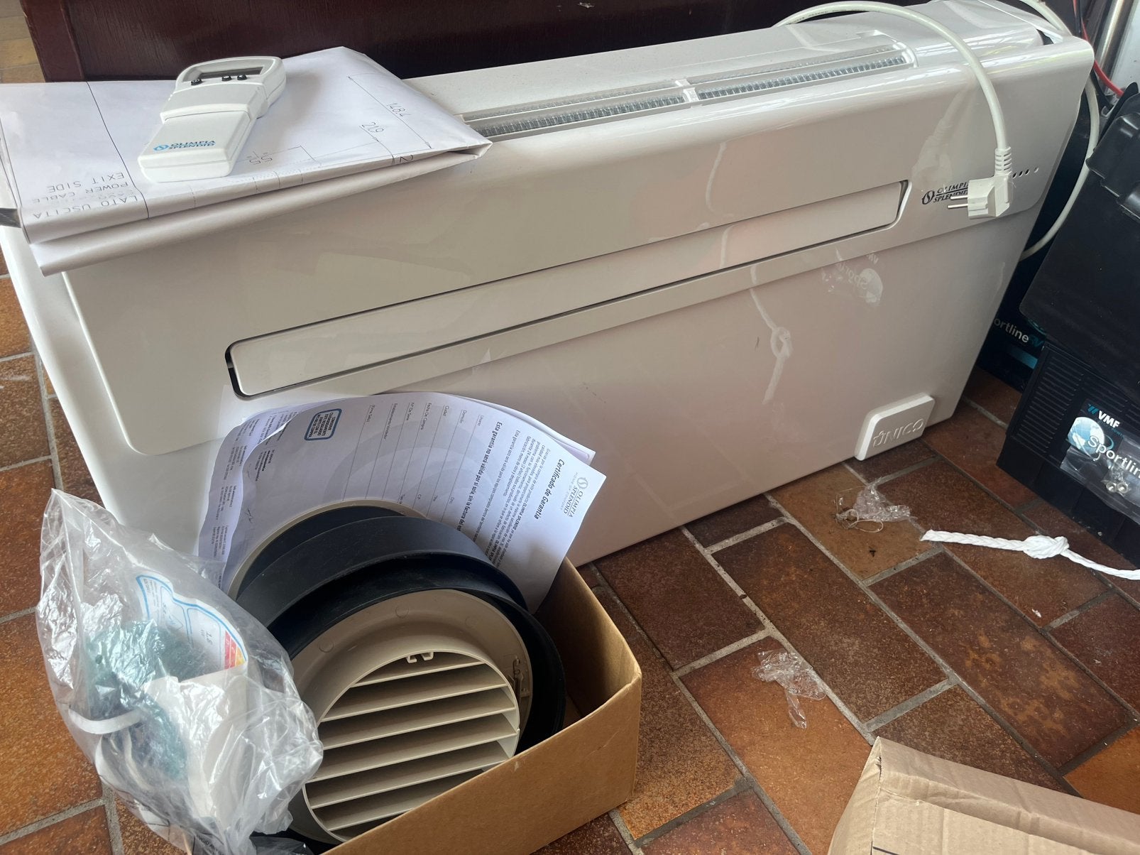 Olympia Splendit Unico Air 8 SF (wandairco monoblock), Ophalen of Verzenden, Nieuw