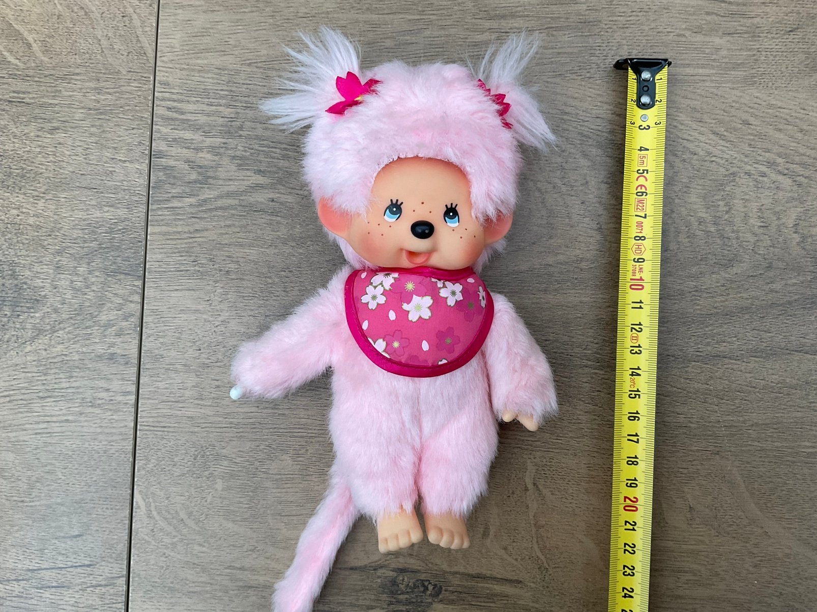Nieuwe zgan Cherry Blossom Monchhichi Sekiguchi knuffel, Ophalen, Nieuw, Pop