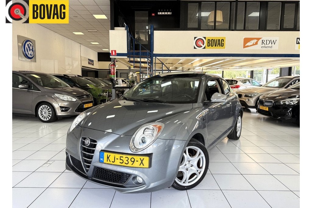 Alfa Romeo MiTo 1.4 Distinctive Bovag Garantie Airco, Auto's, Alfa Romeo, Keurmerk '100% Onderhouden', Euro 5, Gebruikt, 400 kg