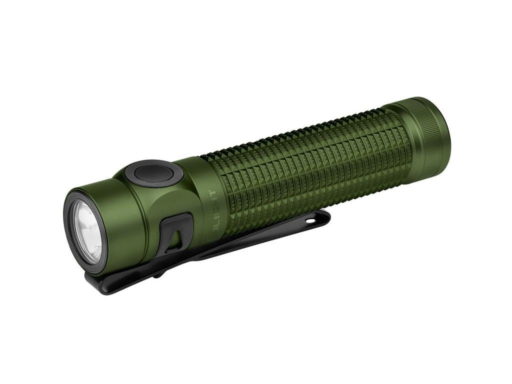 Olight Baton 4 Pro Od green, Caravans en Kamperen, Zaklampen, Ophalen of Verzenden, Nieuw, Accu