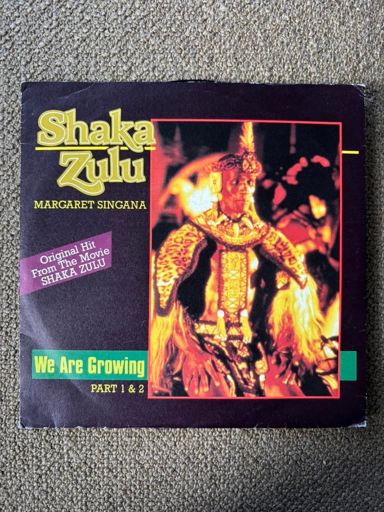 Shaka Zulu - We are Growing, Cd's en Dvd's, Vinyl Singles, Ophalen of Verzenden, Zo goed als nieuw, 7 inch, Pop