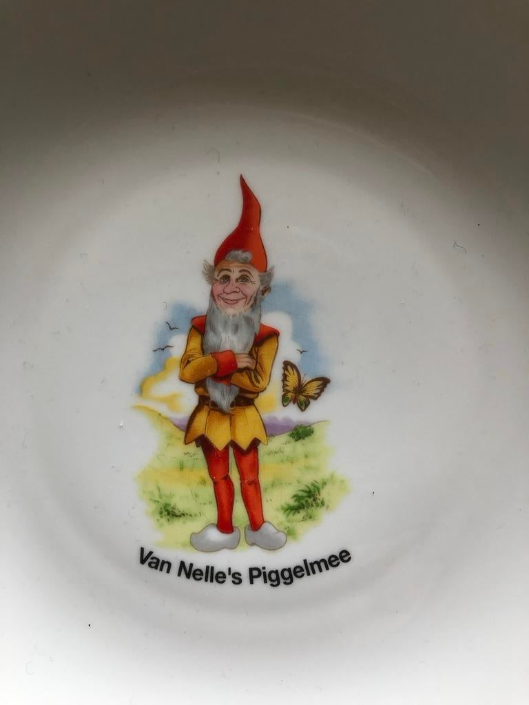 Vintage Van Nelle's Piggelmee bordje - Kahla Made in Germany, Antiek en Kunst, Antiek | Servies compleet, Ophalen of Verzenden