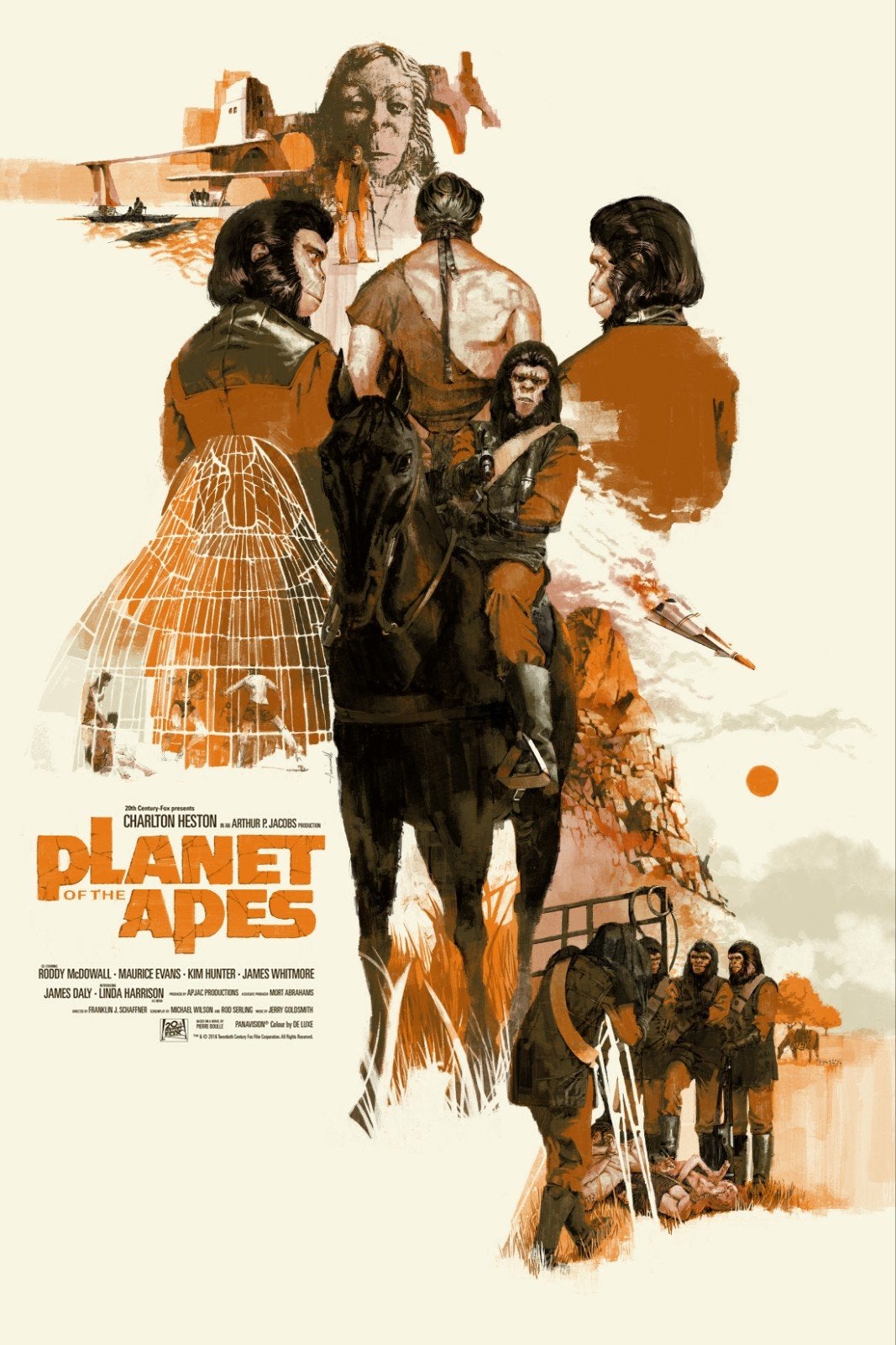 planet of the apes, Ophalen of Verzenden, Zo goed als nieuw, A1 t/m A3, Film en Tv