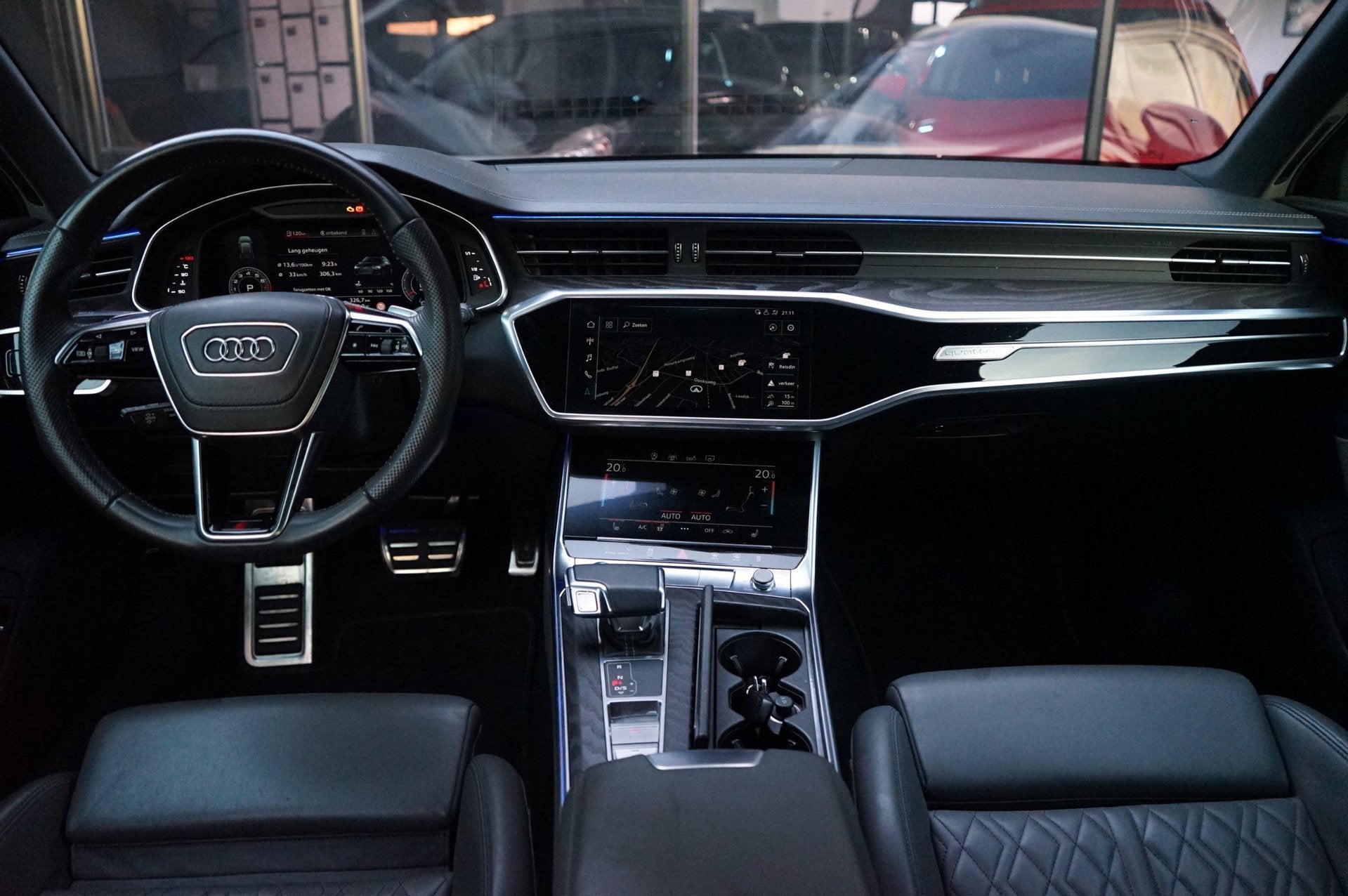 Audi A6 Avant 55 TFSI quattro | Luchtvering | Matrix LED, Auto's, Automaat, Dealer onderhouden, Gebruikt, Euro 6