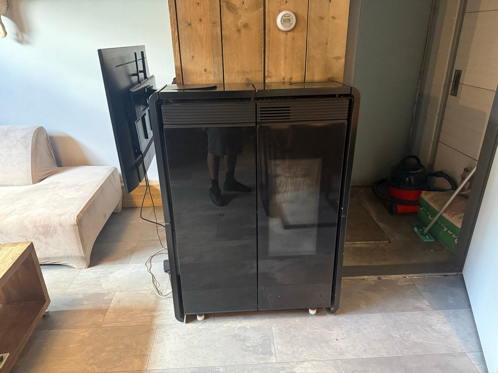 Pelletkachel 9 kW Edilkamin, Ophalen, Gebruikt, Overige brandstoffen, Pelletkachel