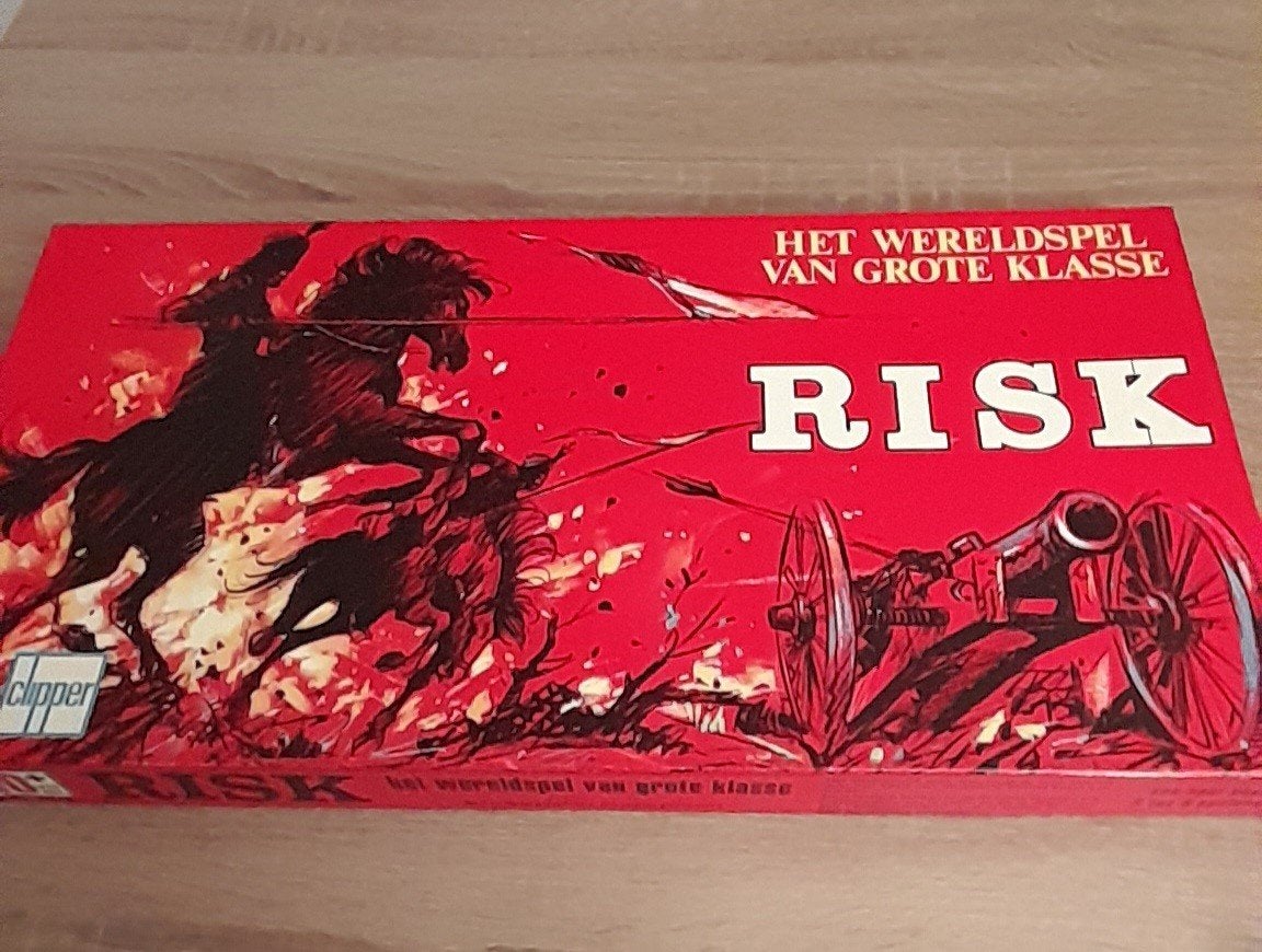 Risk: Het Wereldspel van Grote Klasse - Strategisch Bordspel, Vijf spelers of meer, Ophalen of Verzenden, Gebruikt, Clipper