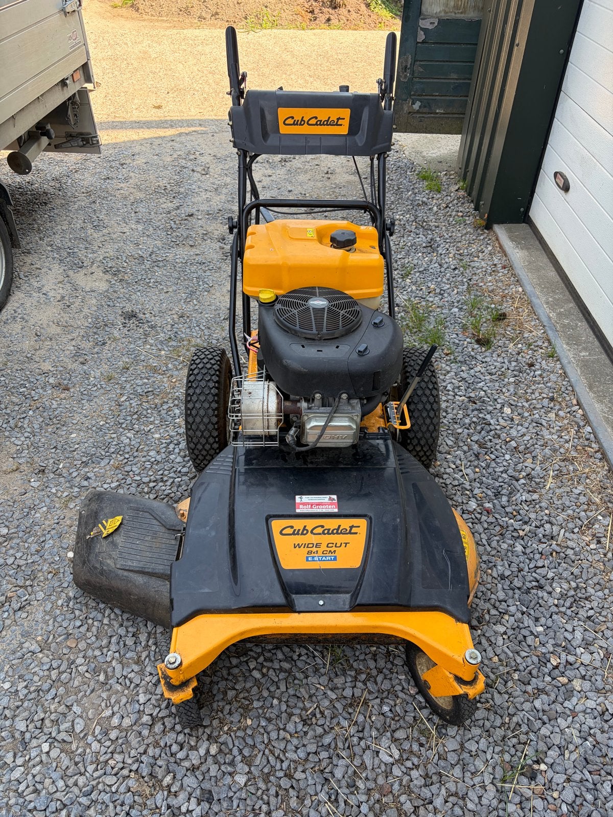 Cub Cadet Wide Cut EZT 84 Benzine Grasmaaier, Tuin en Terras, Ophalen, Cirkelmaaier, Gebruikt, Elektrische starter