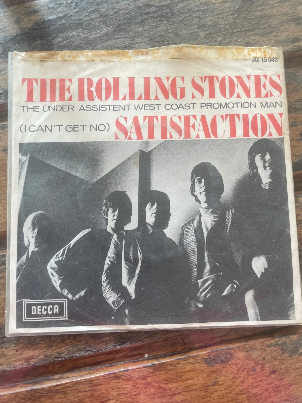 The Rolling Stones - (I Can't Get No) Satisfaction 7 inch, Gebruikt, Originele persing, 7 inch, Ophalen of Verzenden