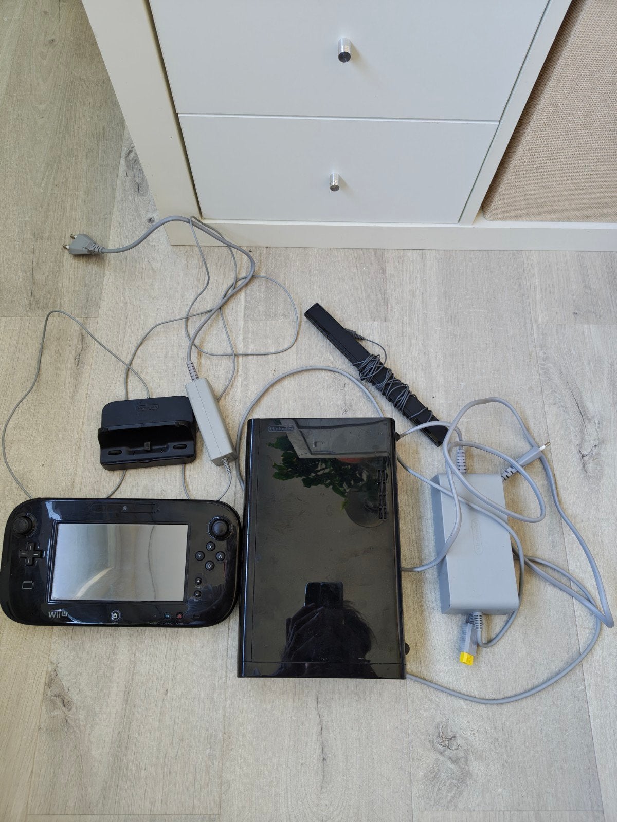 Nintendo Wii u console en meer, Spelcomputers en Games, Spelcomputers | Nintendo Wii U, Ophalen, Gebruikt, Met 1 controller