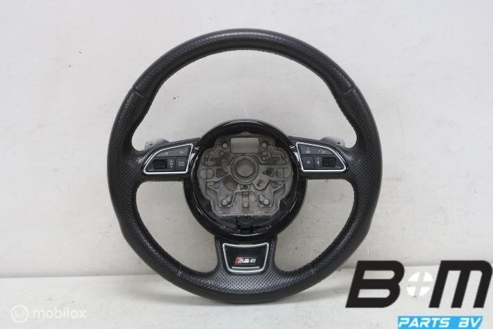 Origineel MF stuur + flippers Audi RS6 4G 4G0419091AB, Gebruikt