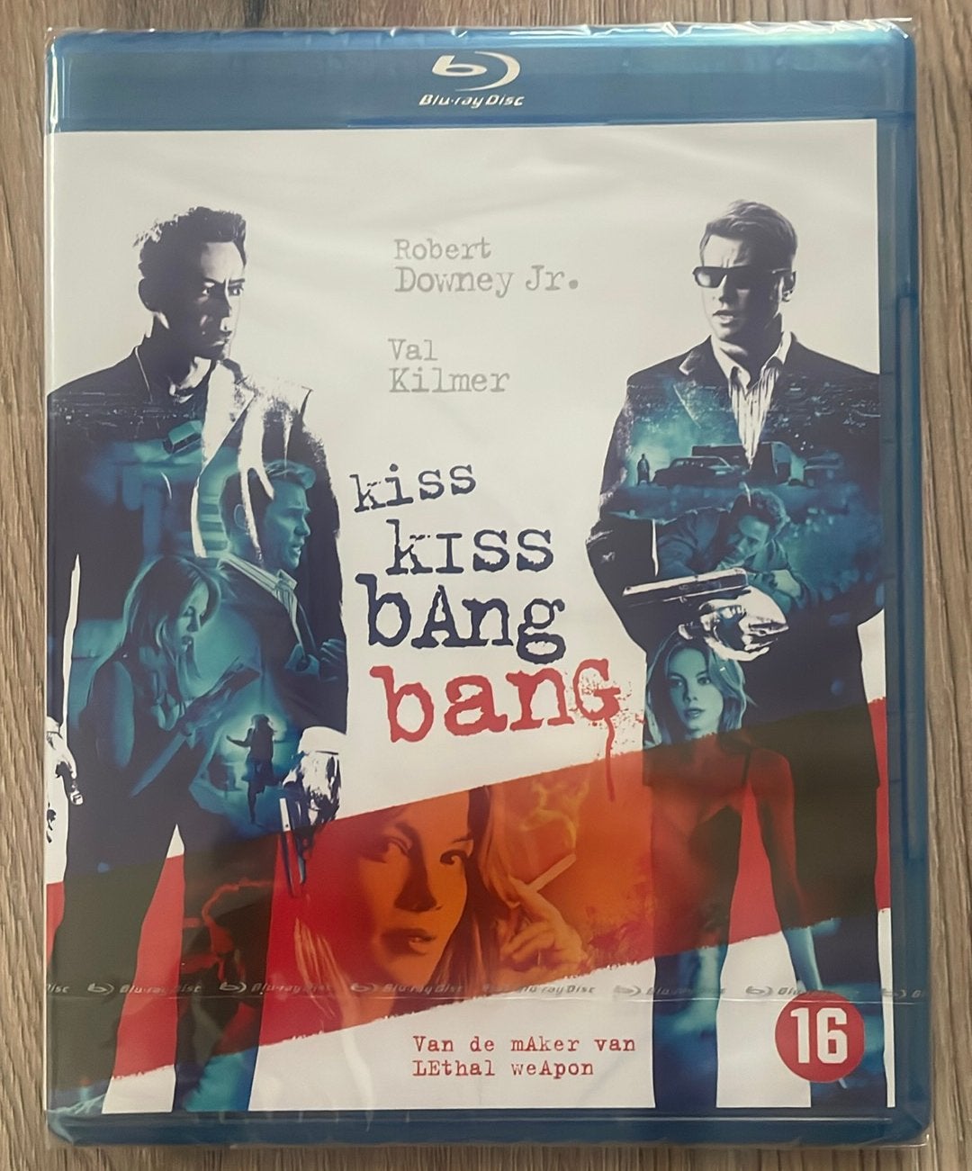 Blu-ray Kiss Kiss Bang Bang 2005 Robert Downey Jr. Nederland, Engels, Vanaf 16 jaar, Nederlands, Film