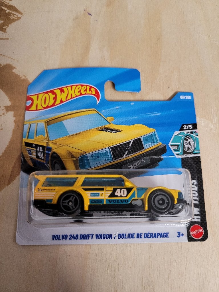 Hot wheels volvo 240 drift wagon nieuw, Ophalen of Verzenden, Nieuw, Auto