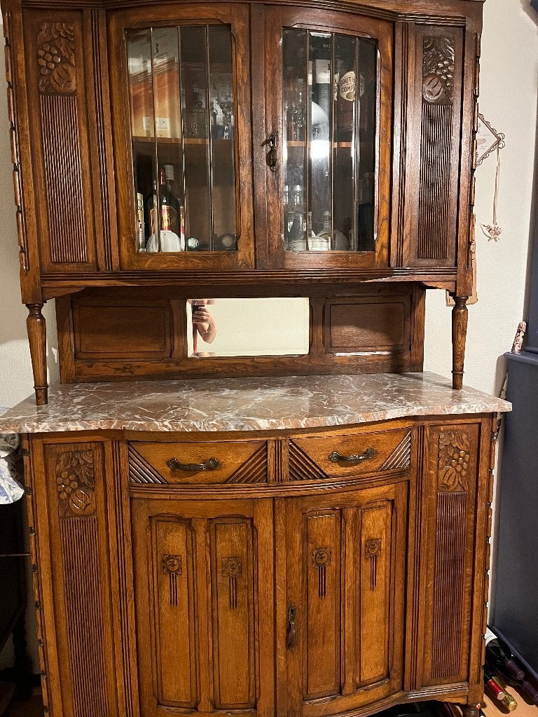 antiek buffet kast, Ophalen