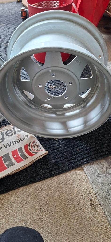 2 nieuwe 15x8 stalen velgen, Ophalen of Verzenden, Nieuw