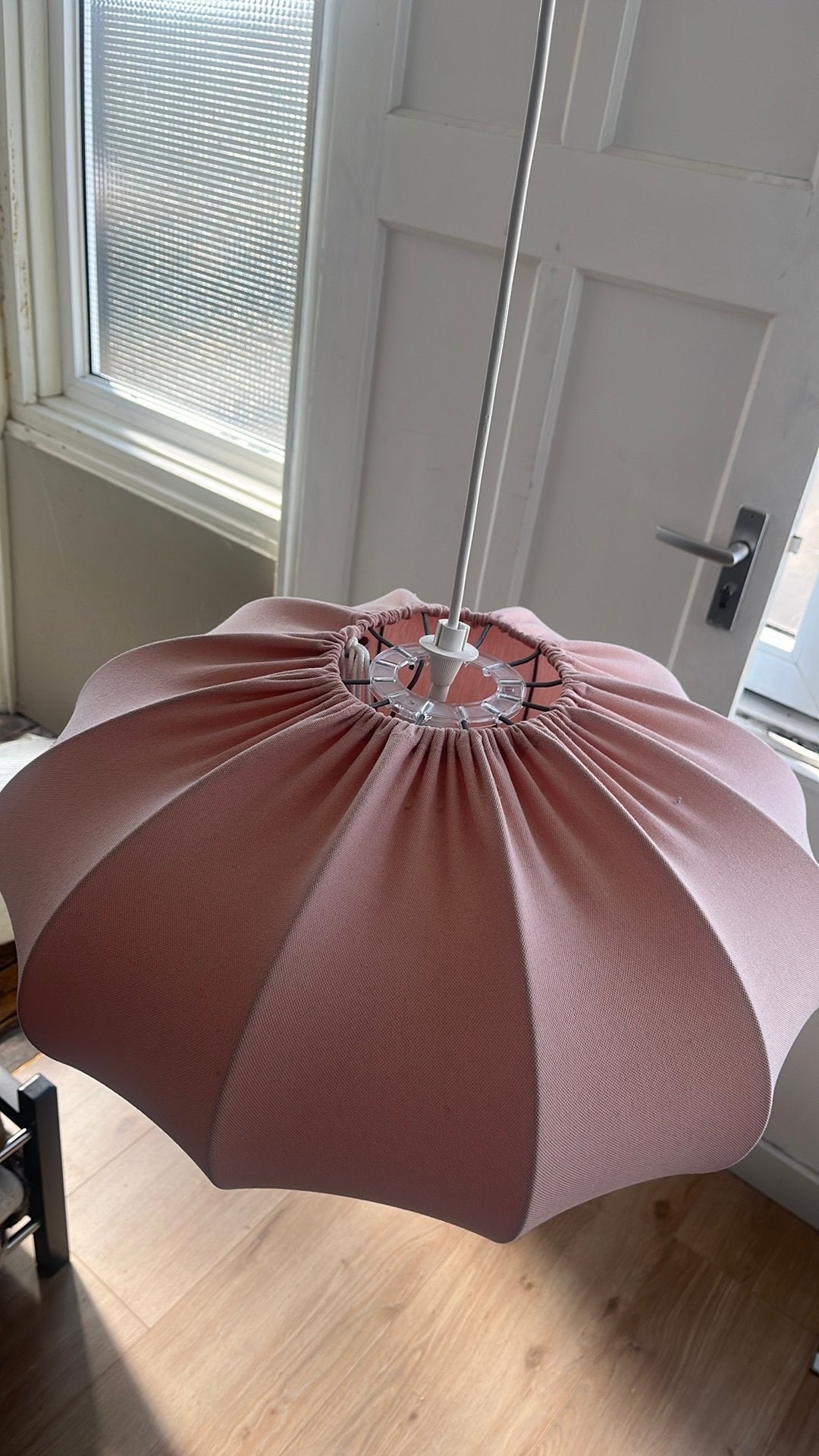 Roze IKEA hanglamp, Ophalen, Gebruikt, Minder dan 50 cm