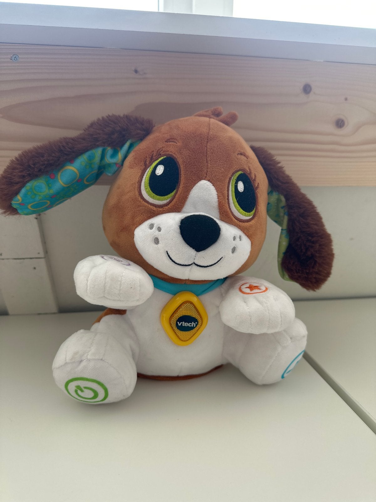 VTech Dieren Puppy Pluche Speelgoed, Ophalen of Verzenden, Zo goed als nieuw, 6 maanden tot 2 jaar