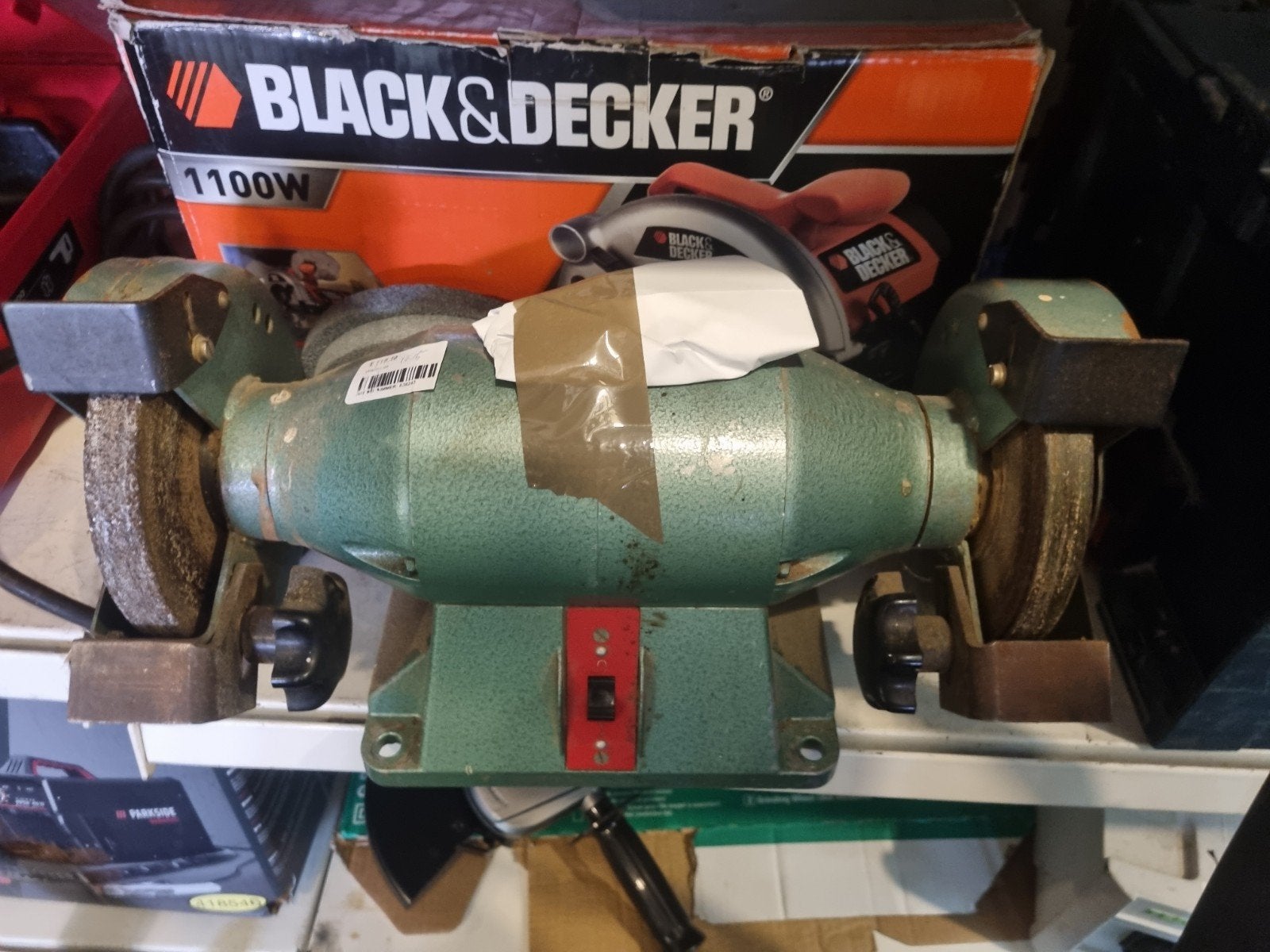Werkbankslijpmachine VEM Galvanotechnik Leipzig ES 160, Ophalen, Nvt, Nvt, Nvt