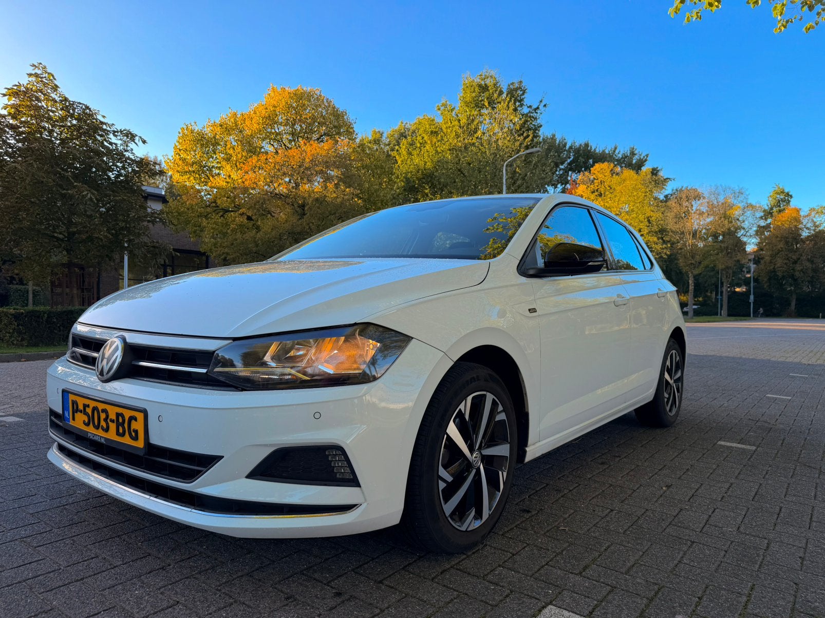 Volkswagen Polo 1.0 TSI 95pk 2019 Wit, Voorwielaandrijving, 40 €/maand, Wit, Handgeschakeld