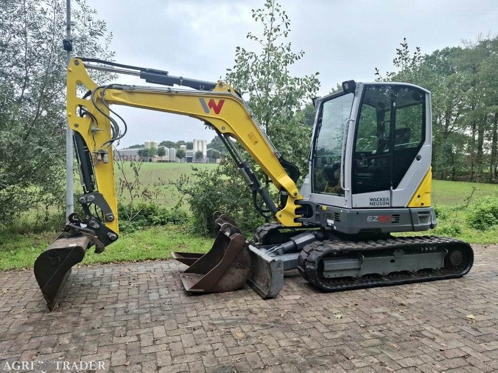 Wacker Neuson EZ50 | bj 2021 | 1990 uur | 3 bakken, -, Niet opgegeven, Ophalen of Verzenden, Niet opgegeven