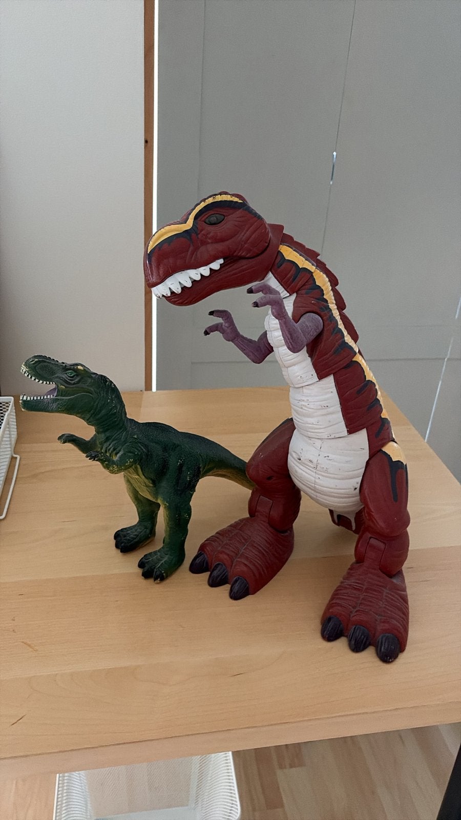 Dino speelgoed set - grommend en bewegend, Ophalen of Verzenden, Zo goed als nieuw