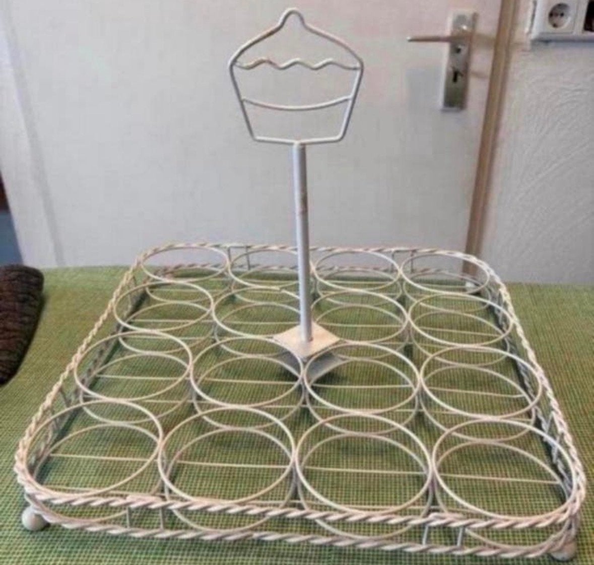 Metalen cupcake standaard/rek, Ophalen, Overige typen, Zo goed als nieuw, Metaal