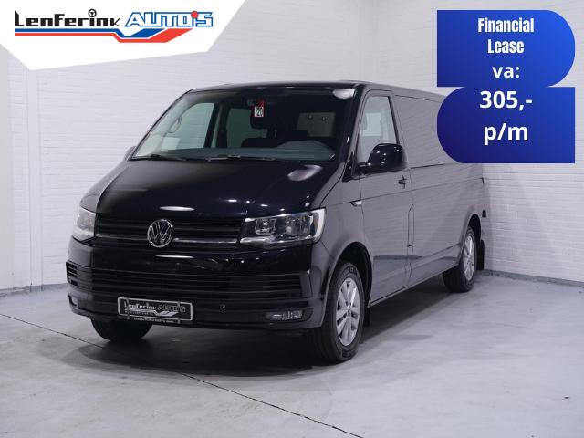 Volkswagen Transporter 2.0 TDI 150 pk Dubbel Cabine DSG Aut., Auto's, Bestelauto's, Stof, Gebruikt, 4 cilinders, 150 pk