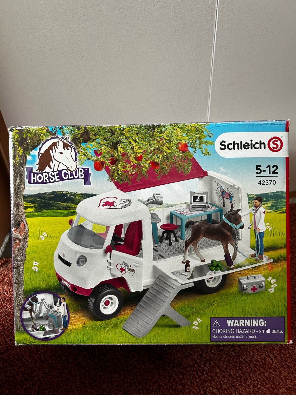 Schleich Horse Club Mobiele Dierenartspraktijk 42370, Ophalen of Verzenden, Zo goed als nieuw