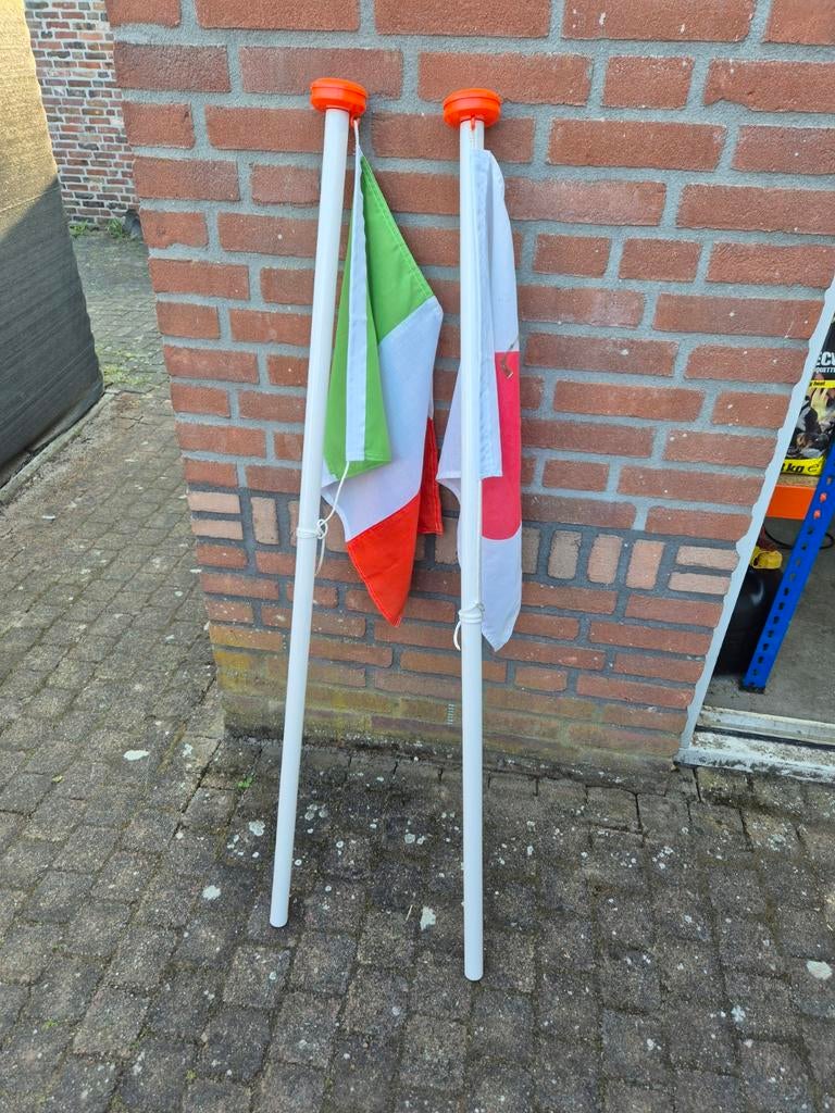 Vlaggenstok 127cm, Diversen, Vlaggen en Wimpels, Ophalen