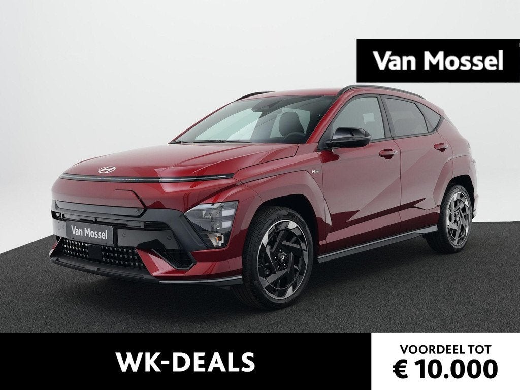 Hyundai Kona Electric N Line Business 64.8 kWh | Bose Audio, Auto's, Hyundai, Stof, Met garantie (alle), Nieuw, 204 pk