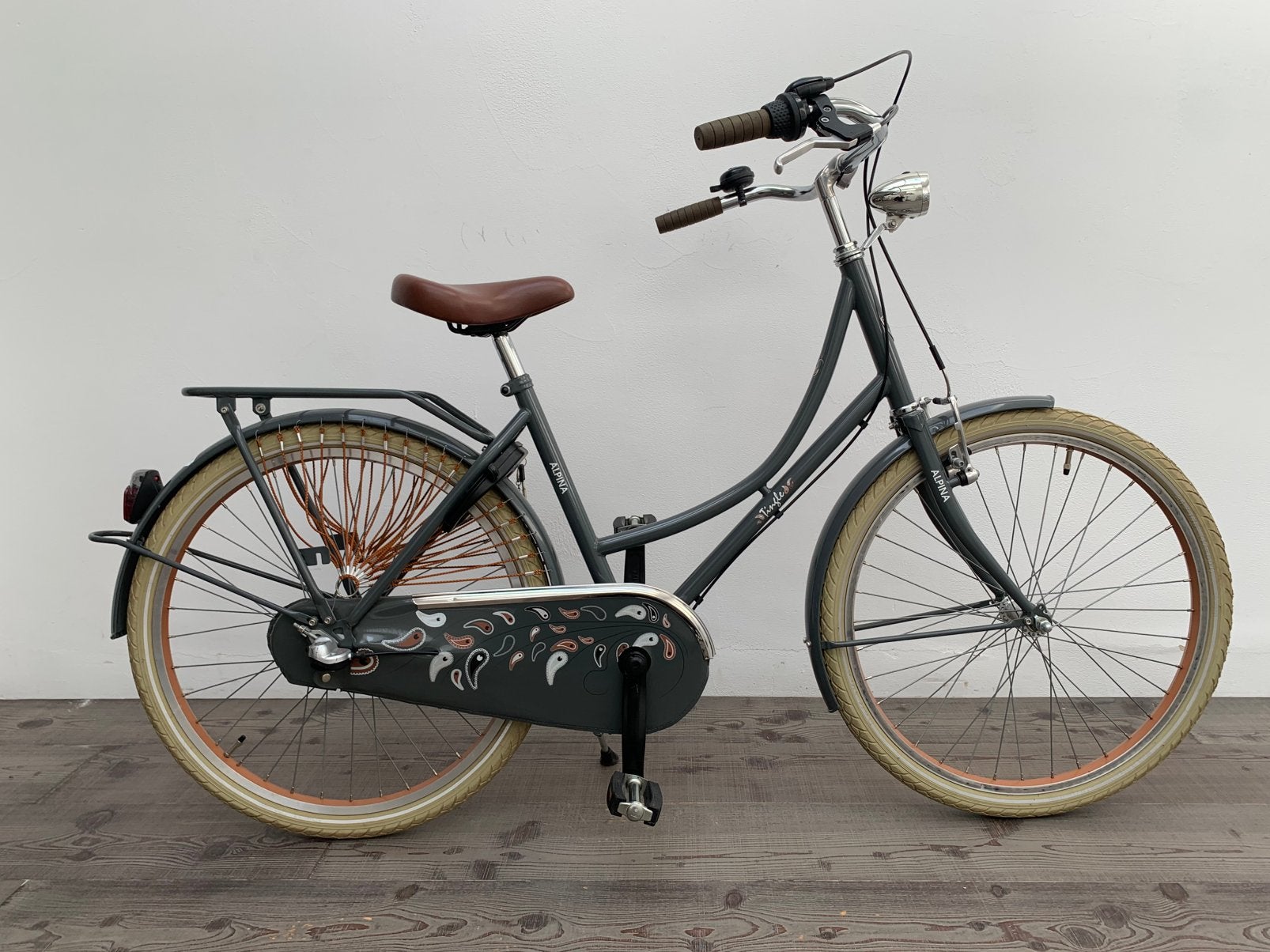 Alpina Tingle Omafiets 24 inch, Ophalen, Terugtraprem, Alpina, Handrem