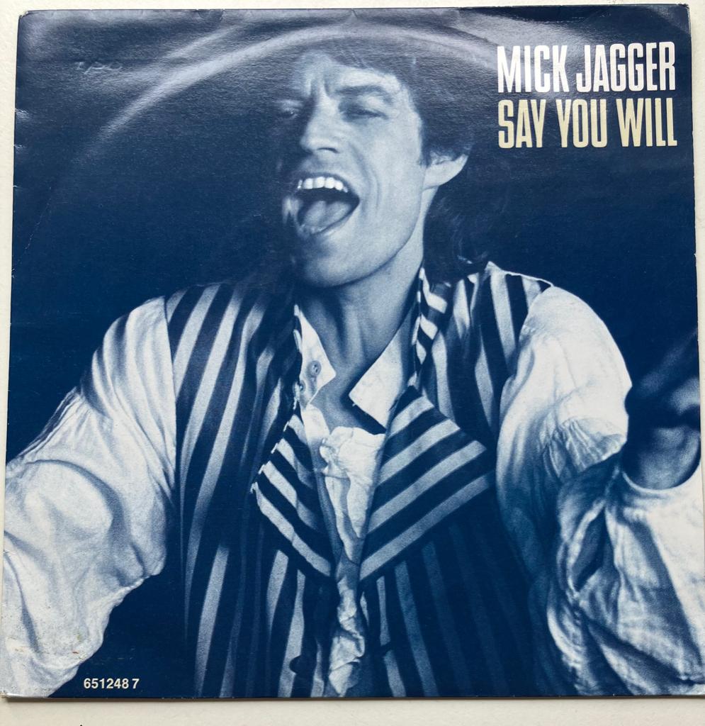 H45 M.Jagger  Say you will HOL 87 €7,50, 7 inch, Ophalen of Verzenden, Zo goed als nieuw, Rock en Metal