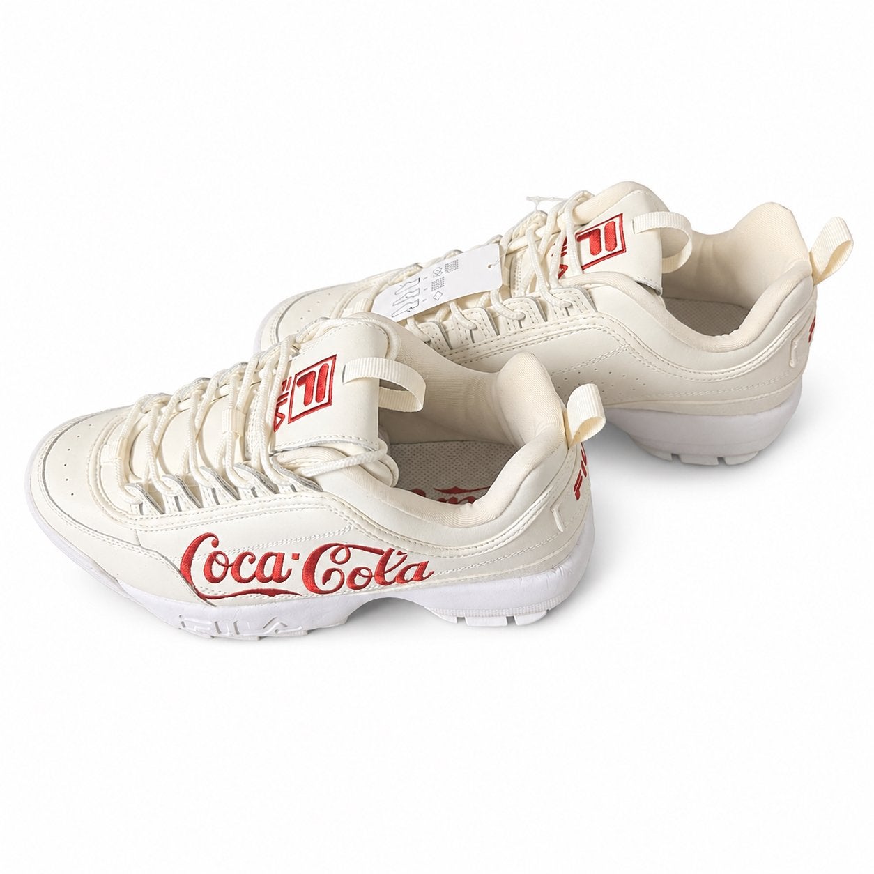 Nieuwe FILA x Coca-Cola sneakers maat 42 - Limited Edition, Ophalen of Verzenden, Nieuw, Wit, Sneakers of Gympen
