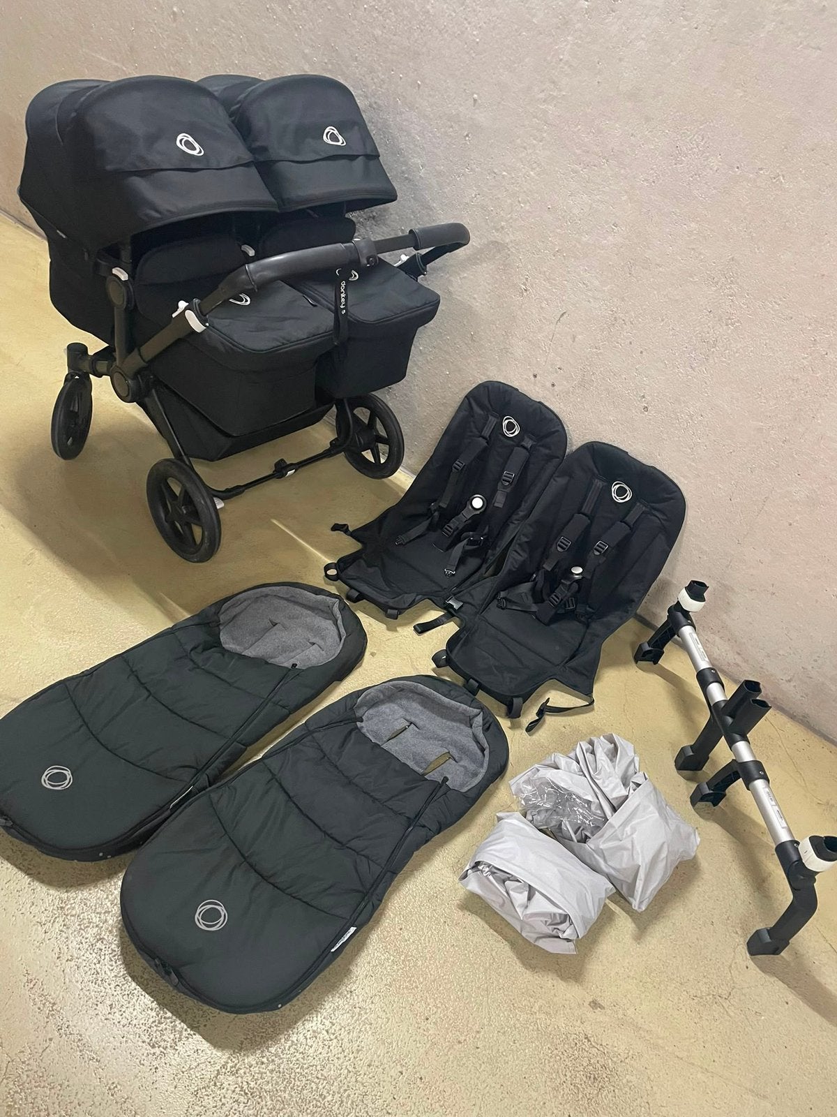 Bugaboo donkey 5 Tweeling zgan, Kinderen en Baby's, Kinderwagens en Combinaties, Support@bugaboo.com, Bugaboo, Ophalen of Verzenden