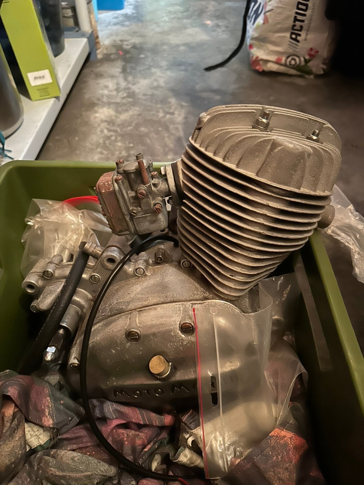 Moto morini onderdelen, Ophalen of Verzenden, Gebruikt, Blok, Overige merken