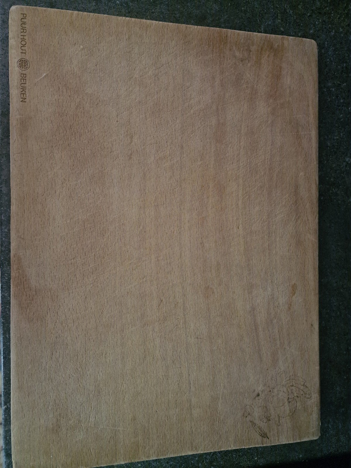 Snijplank van Puur Hout Beuken, Gebruikt, Hout, Snij-/serveerplank, Ophalen of Verzenden