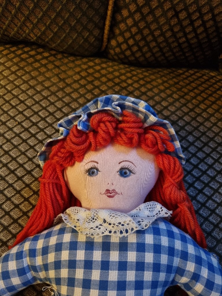 Orginele vintage raggedy ann pop in uitstekende staat, Ophalen, Zo goed als nieuw, Pop