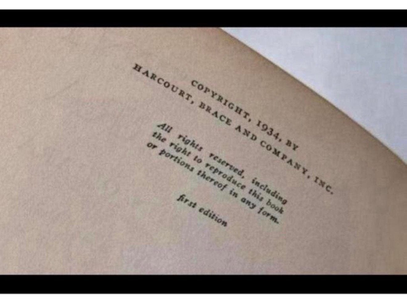 Appointment in Samarra - John O'Hara 1934 FIRST EDITION boek, Ophalen of Verzenden